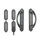 Gliding Patio Door Hardware - Interior Trim Set